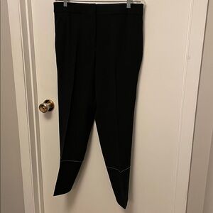 Women’s Proenza Schouler Black Pants With Stitch Detail Size 8
